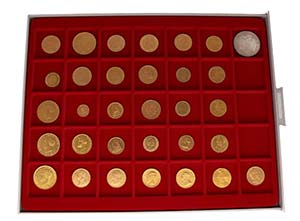 31 Goldmünzen alle Welt. Dabei u.a. 5 x 1 ... 