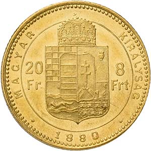 21 Goldmünzen Kaisrreich ... 