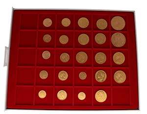 24 Goldmünzen Frankreich. Dabei 2 x 100 ... 