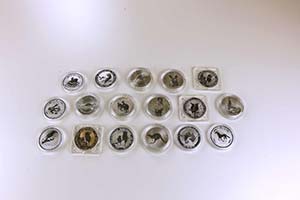28 x 1 Unze Silberanlagemünzen ... 