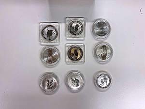 28 x 1 Unze Silberanlagemünzen ... 