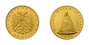 1. Republik, 100 Schilling 1936 Wien. ... 