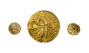 21 Goldmünzen alle Welt. Dabei u.a. 16 x 1 ... 