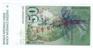 50 Franken, 6. Emission der SNB ... 