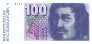 100 Franken, Borromini aus der 6. ... 
