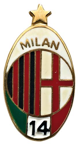 A.C. MILAN 1994, distintivo ovale ... 