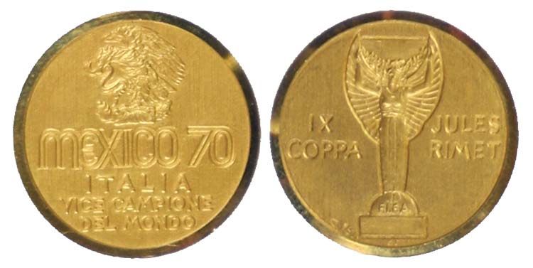 MEXICO 70, medaglia in oro (750, ... 