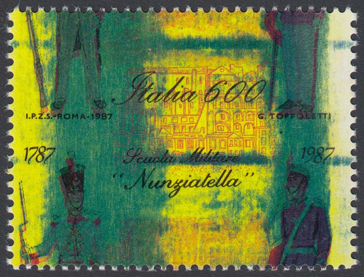 NUNZIATELLA francobollo da L.600 ... 