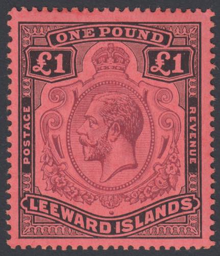 KING GEORGE V, £1 purple and ... 