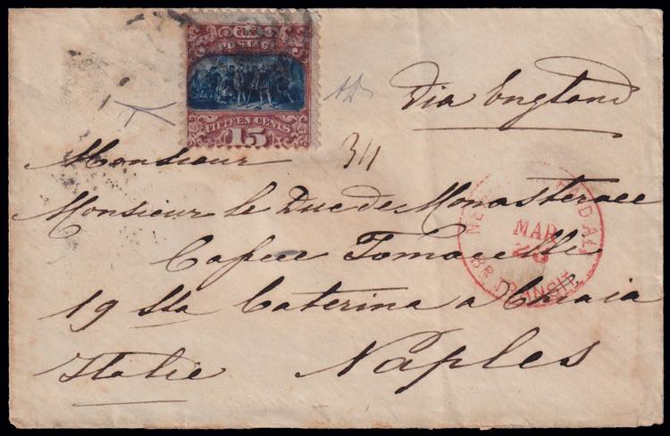 1869 PICTORICAL ISSUE. Cover to ... 