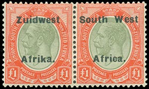 SOUTH WEST AFRICA 1924-26, GEORGE ... 