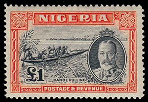 NIGERIA 1936, Cpl. set of 12 (S.G. ... 