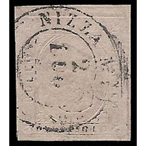 II EMISSIONE, francobollo da c.40 rosa ... 