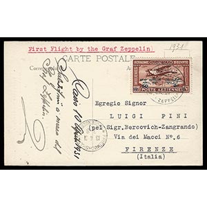 EGITTO 1931, cartolina spedita dal Cairo il ... 