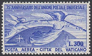 UPU. La serie di 2 francobolli (nn.18/19).