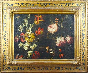 PITTRICE LOMBARDA  XVIII secolo. Dipinto ... 