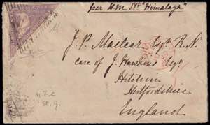 6 PENCE. Lettera spedita il 29 aprile 1859 ... 