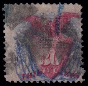 1869 PICTORICAL ISSUE. SHIELS, EAGLE & ... 