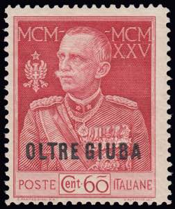 GIUBILEO DEL RE. Il raro francobollo da 60 ... 