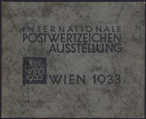 1933 WIPA. Foglietto con carta con ... 