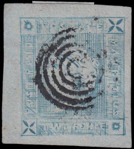 LAPIROT issue POST PAID. 2d. blue (S.G. 39, ... 