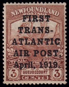1919 - FIRST TRANS ATLANTICAIR POST. ... 