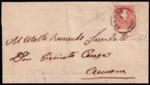 PIADENA (CO). Letter sent to Cremona on 12 ... 