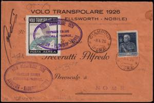 NOBILE - DIRIGIBILE NORGE. 1926 - VOLO ... 