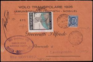 NOBILE - DIRIGIBILE NORGE. 1926 - VOLO ... 