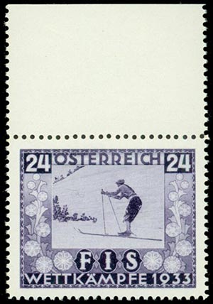 AUSTRIA - FIS I (1933) Campionati di Sci ... 