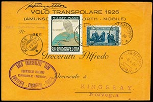 Voli e Aerostati - 1926 VOLO TRASNSPOLARE ... 