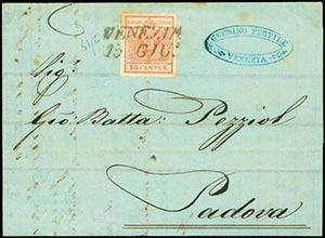 15 GIUGNO 1850, Venezia (SI ... 