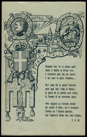 NATALE Tripolino 1911 - viva lItalia - ... 
