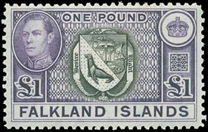 FALKLAND ISLANDS 1938/50, GEORGE VI set of ... 