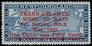 CANADA NEWFOUNDLAND, 1932. 1 1/2$. / 1$. ... 