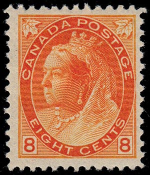 CANADA 1898, 8c. (S.G. 161). Cat. £130.     ... 