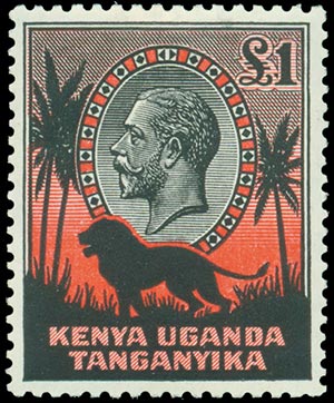 KENYA UGANDA AND TANGANYIKA 1935/1937, ... 