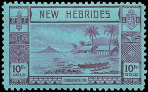 NEW HEBRIDES 1938, set of 12 (S.G.52/63), ... 