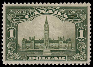 CANADA 1928-29, 10c.+12c.+20c.+50c.+1$. ... 