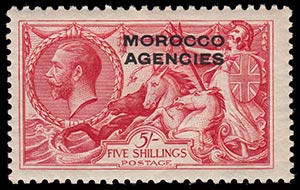 MOROCCO AGENCIES 1914-31, GEORGE V. Cpl. set ... 