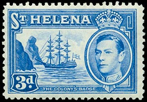 ST. HELENA 1938-44, Cpl. set of 14 (S.G. ... 