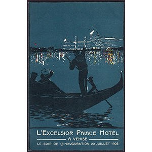 Excelsior Palace Hotel a Venise, la soir de ... 