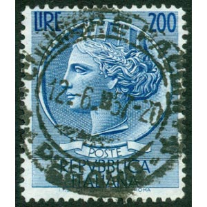 ITALIA TURRITA, il raro francobollo da lire ... 