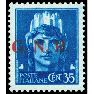 G.N.R. (Brescia 2° tipo) francobollo nuovo ... 