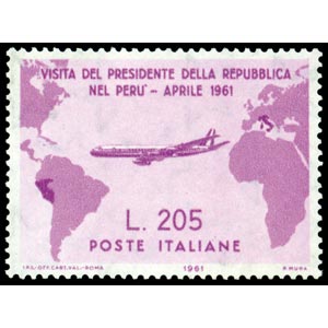 GRONCHI ROSA, il francobollo da L.205 ... 