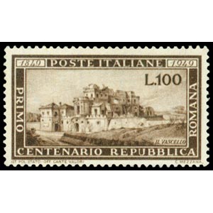 REPUBBLICA ROMANA, valore da L.100 (n.600) ... 