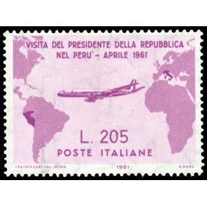 GRONCHI ROSA,il francobollo da L.205 (n.921) ... 