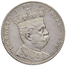 Eritrea 2 Lire 1890 - Pag. 632; ... 
