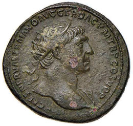Traiano (98-117) Dupondio - C. ... 