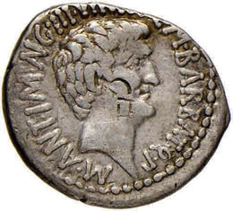 MarcAntonio († 30 a.C.) Denario ... 